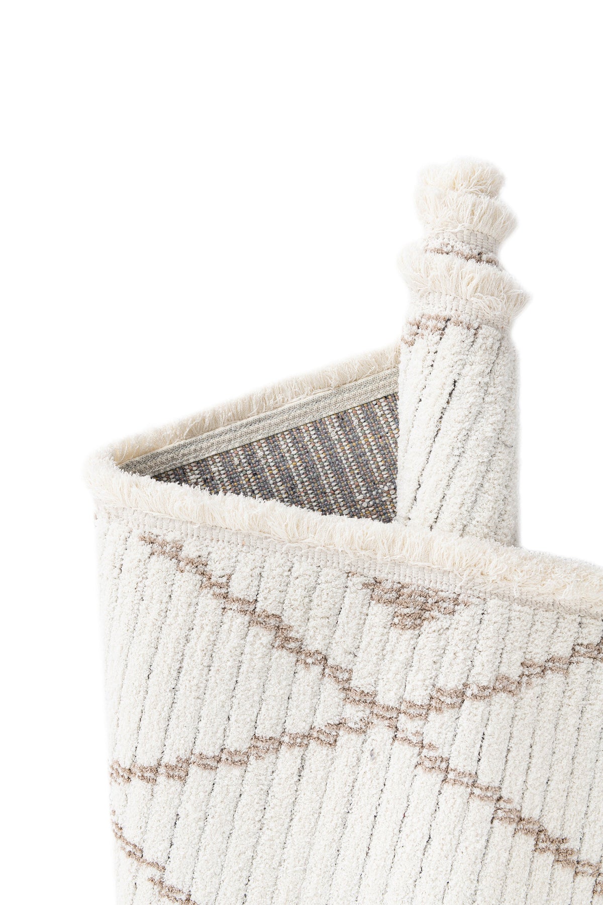 Rechteck Teppich St. Gallen Folklore in Weiss von Hadorn™ - Lifestyle Image