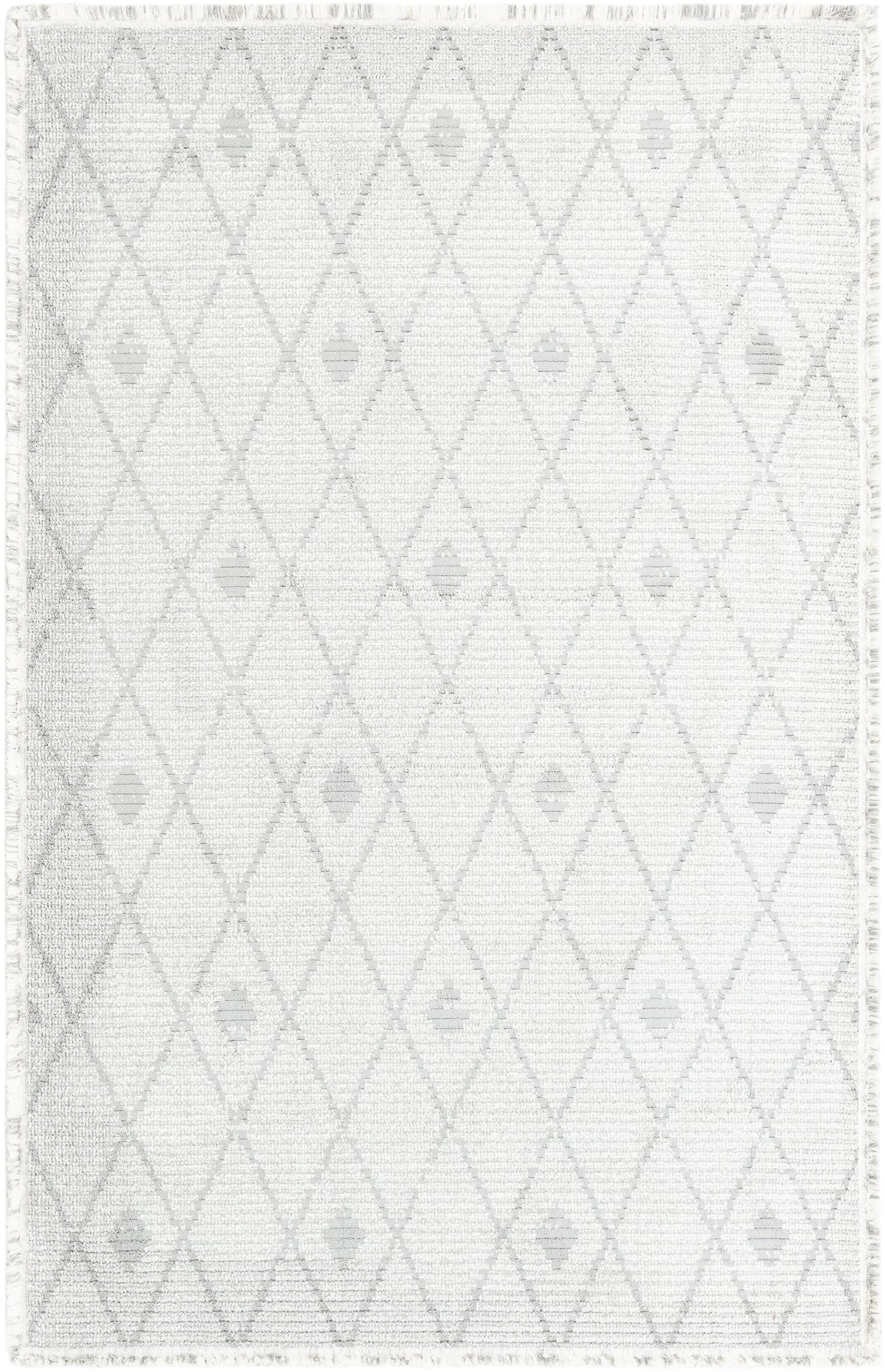 Rechteck Teppich St. Gallen Folklore in Grau von Hadorn™ - Lifestyle Image