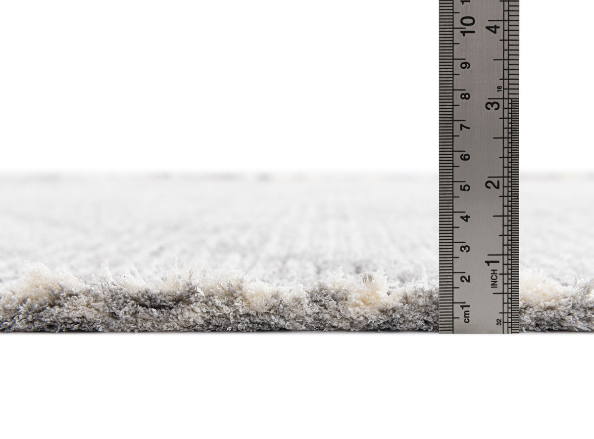 Rechteck Teppich St. Gallen Folklore in Grau von Hadorn™ - Lifestyle Image