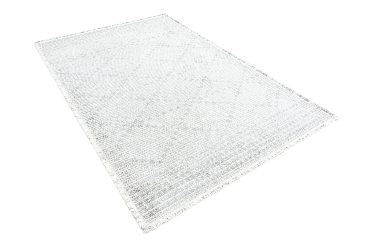 Rechteck Teppich St. Gallen Folklore in Grau von Hadorn™ - Lifestyle Image