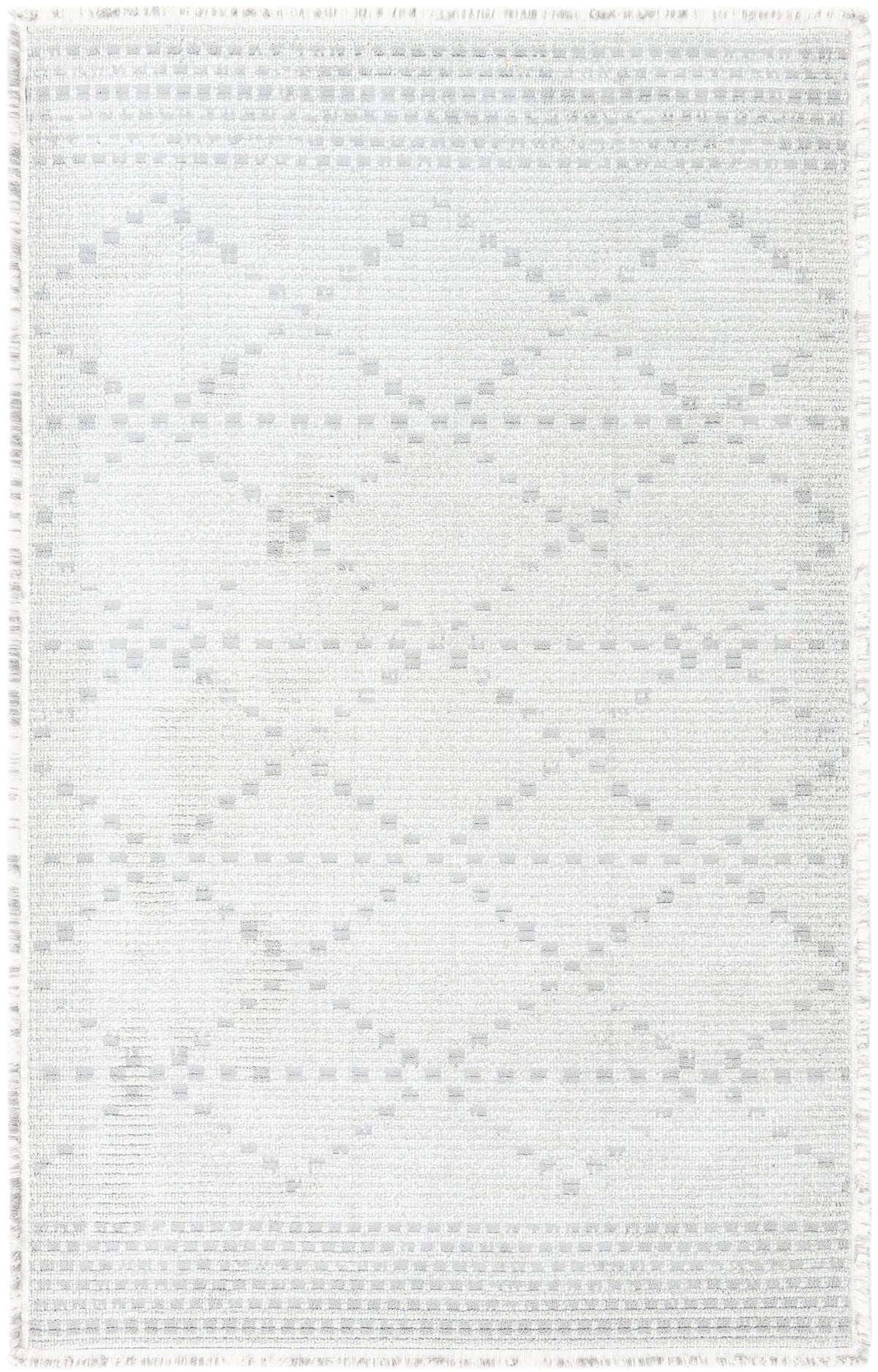 Rechteck Teppich St. Gallen Folklore in Grau von Hadorn™ - Lifestyle Image