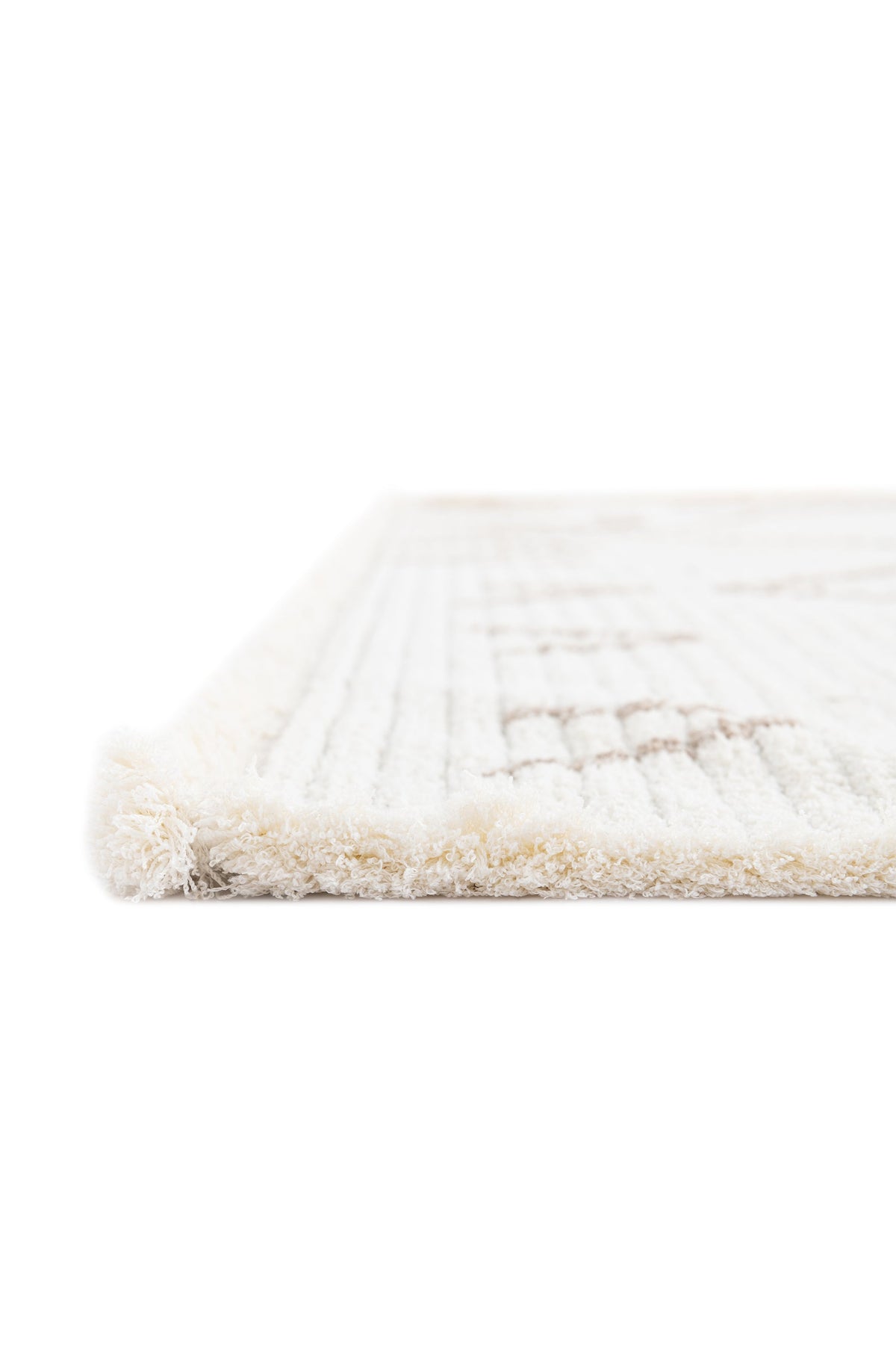 Rechteck Teppich St. Gallen Folklore in Weiss von Hadorn™ - Lifestyle Image