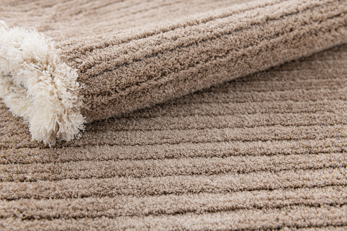 Läufer Teppich St. Gallen Solid in Braun von Hadorn™ - Lifestyle Image