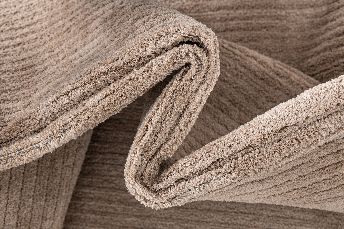 Läufer Teppich St. Gallen Solid in Braun von Hadorn™ - Lifestyle Image