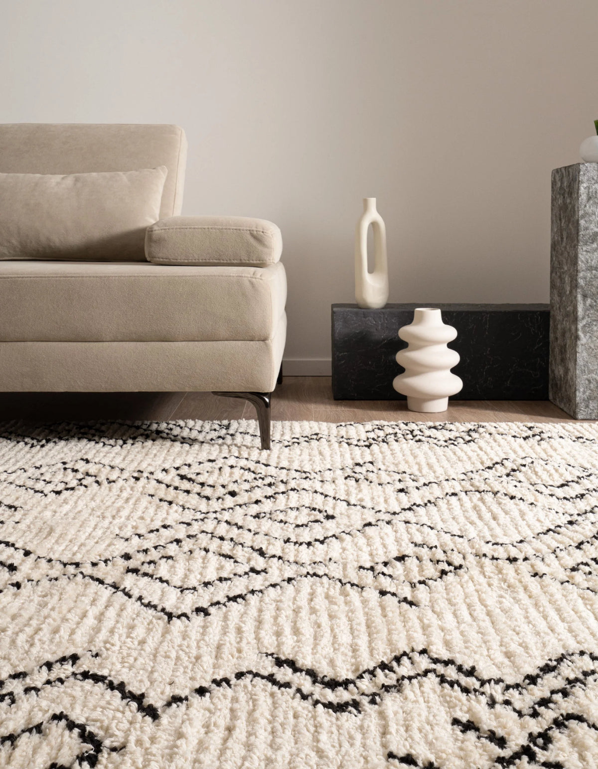 Rechteck Teppich Frauenfeld Classic in Beige von Hadorn™ - Lifestyle Image