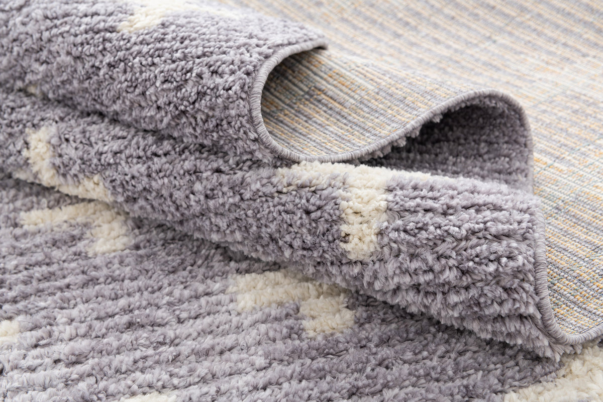 Rechteck Teppich Frauenfeld Rood in Grau von Hadorn™ - Lifestyle Image