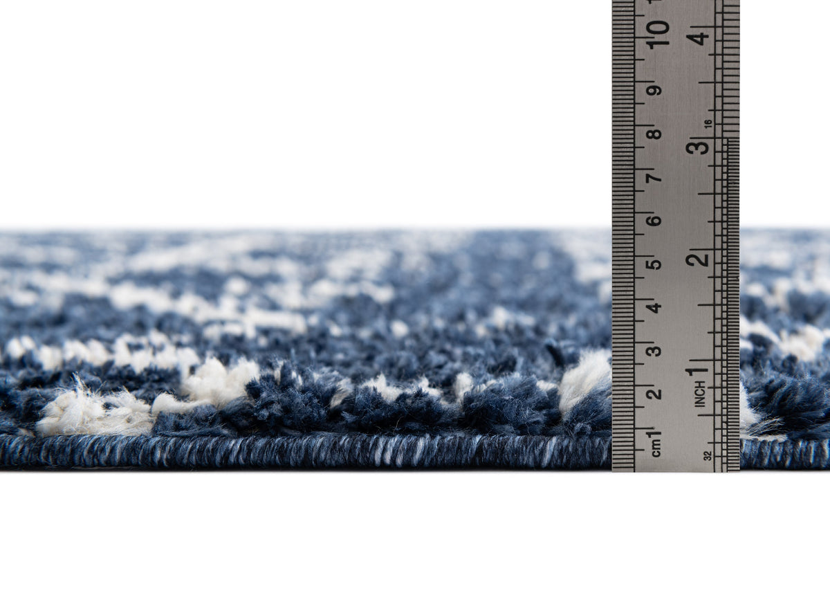 Läufer Teppich Frauenfeld Diamond in Blau von Hadorn™ - Lifestyle Image