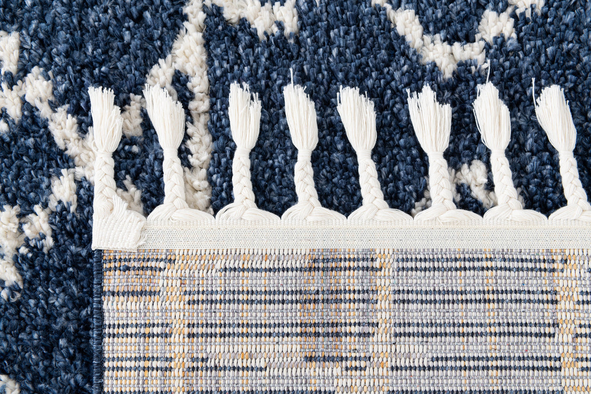 Läufer Teppich Frauenfeld Diamond in Blau von Hadorn™ - Lifestyle Image