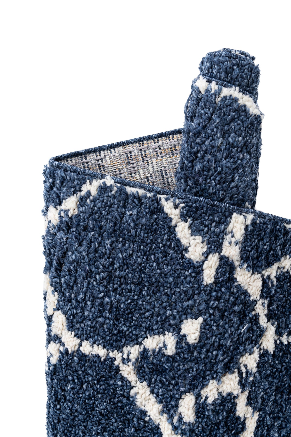 Rechteck Teppich Frauenfeld Diamond in Blau von Hadorn™ - Lifestyle Image