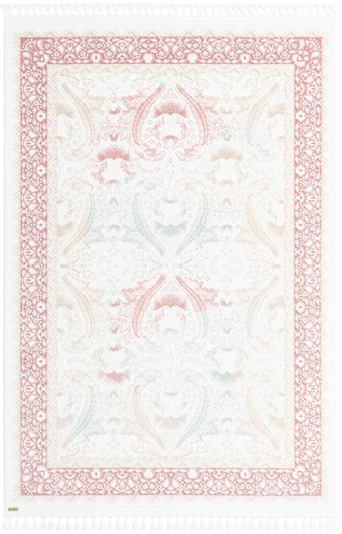 Rechteck Luxus Teppich Arosa in Weiss von Hadorn™ - Lifestyle Image