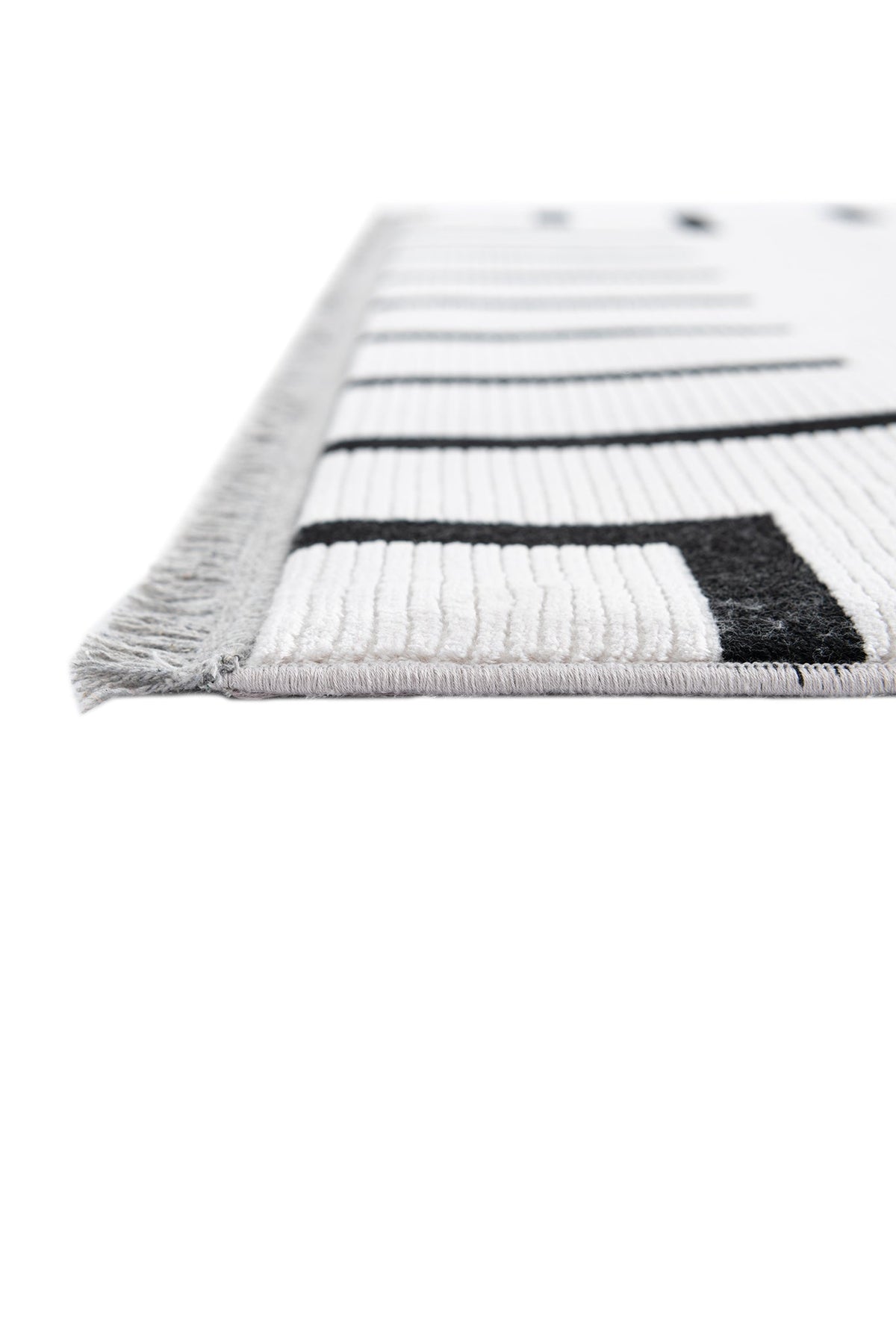 Rechteck Luxus Teppich Laax in Grau von Hadorn™ - Lifestyle Image