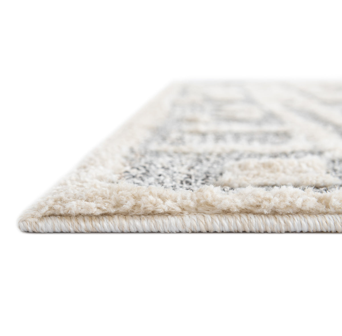 Rechteck Teppich Vevey in Weiss von Hadorn™ - Lifestyle Image