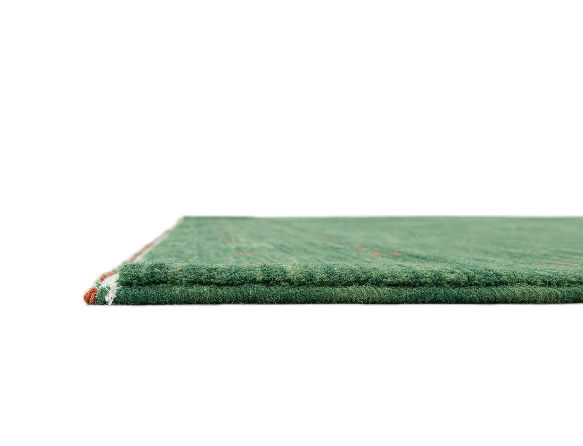 Rund Teppich Emmen in Grün von Hadorn™ - Lifestyle Image