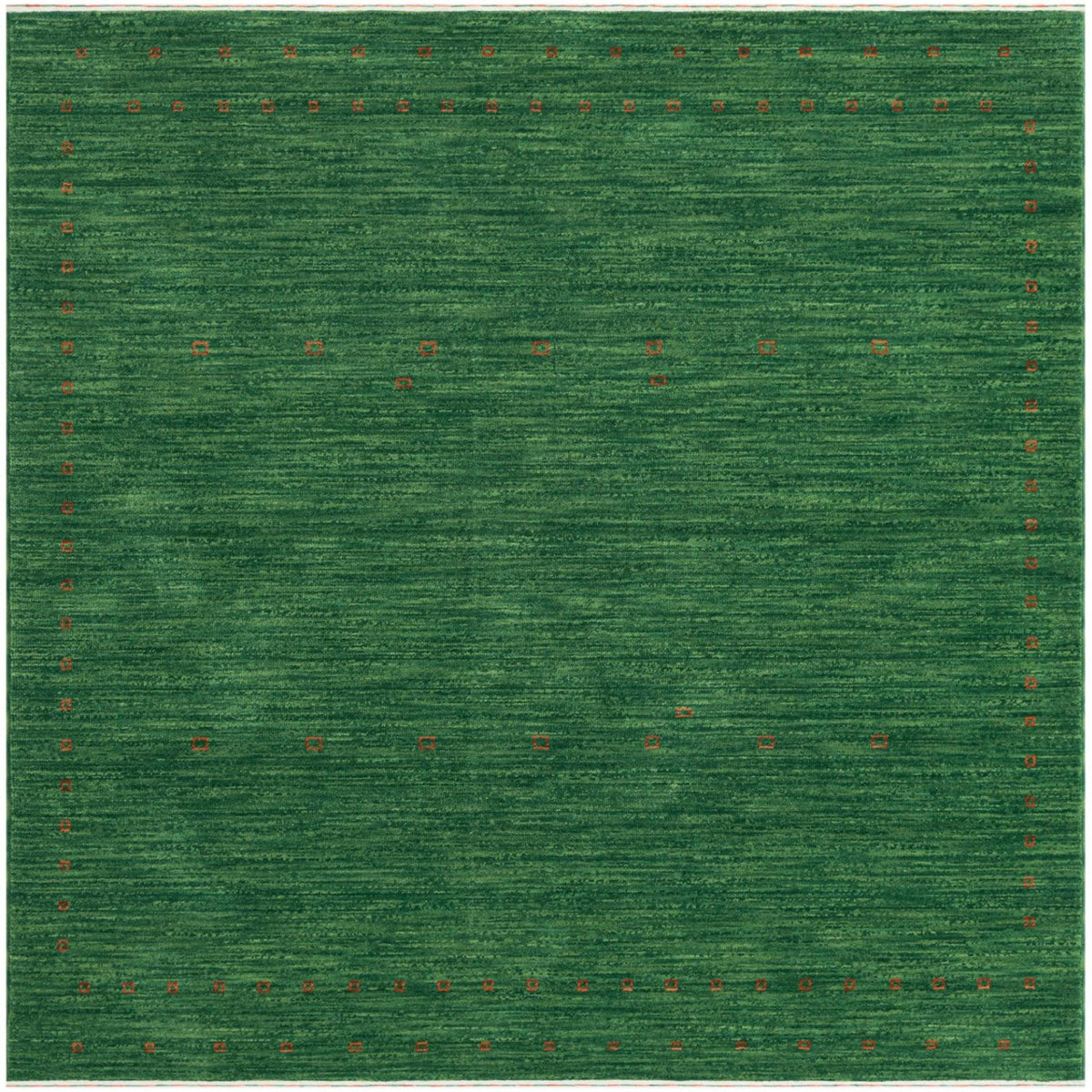 Rund Teppich Emmen in Grün von Hadorn™ - Lifestyle Image