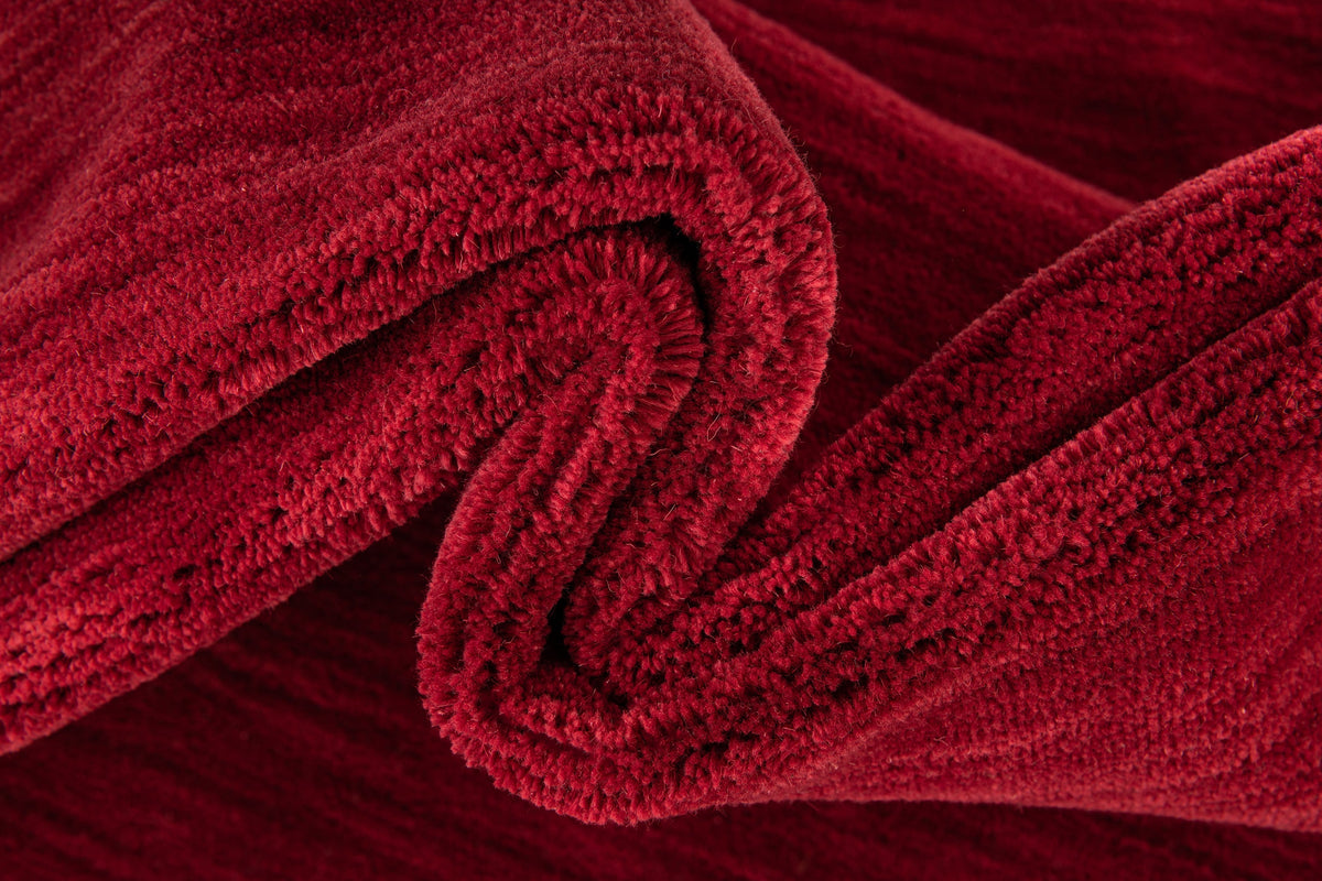 Rechteck Teppich Emmen in Rot von Hadorn™ - Lifestyle Image