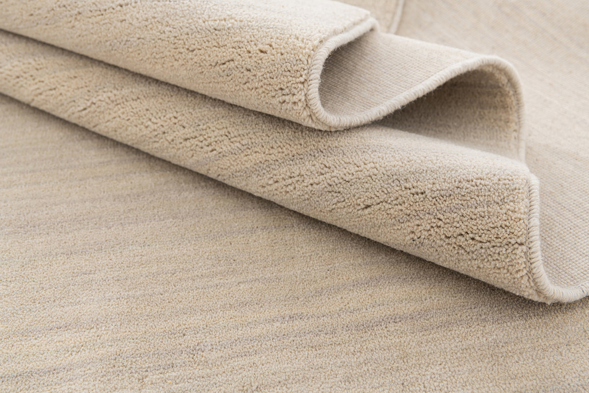 Quadratisch Teppich Emmen in Beige von Hadorn™ - Lifestyle Image