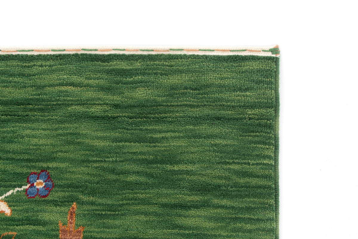Rechteck Teppich Emmen in Grün von Hadorn™ - Lifestyle Image
