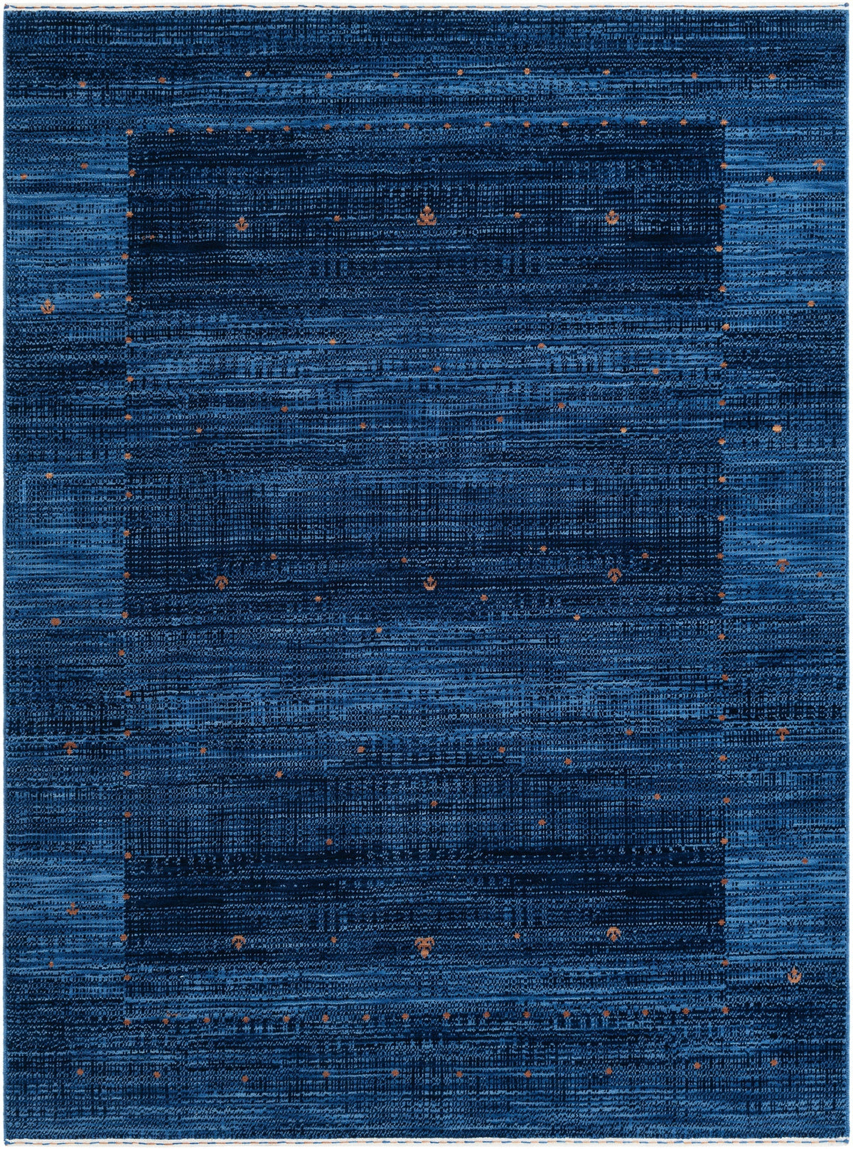 Rechteck Teppich Emmen in Blau von Hadorn™ - Lifestyle Image