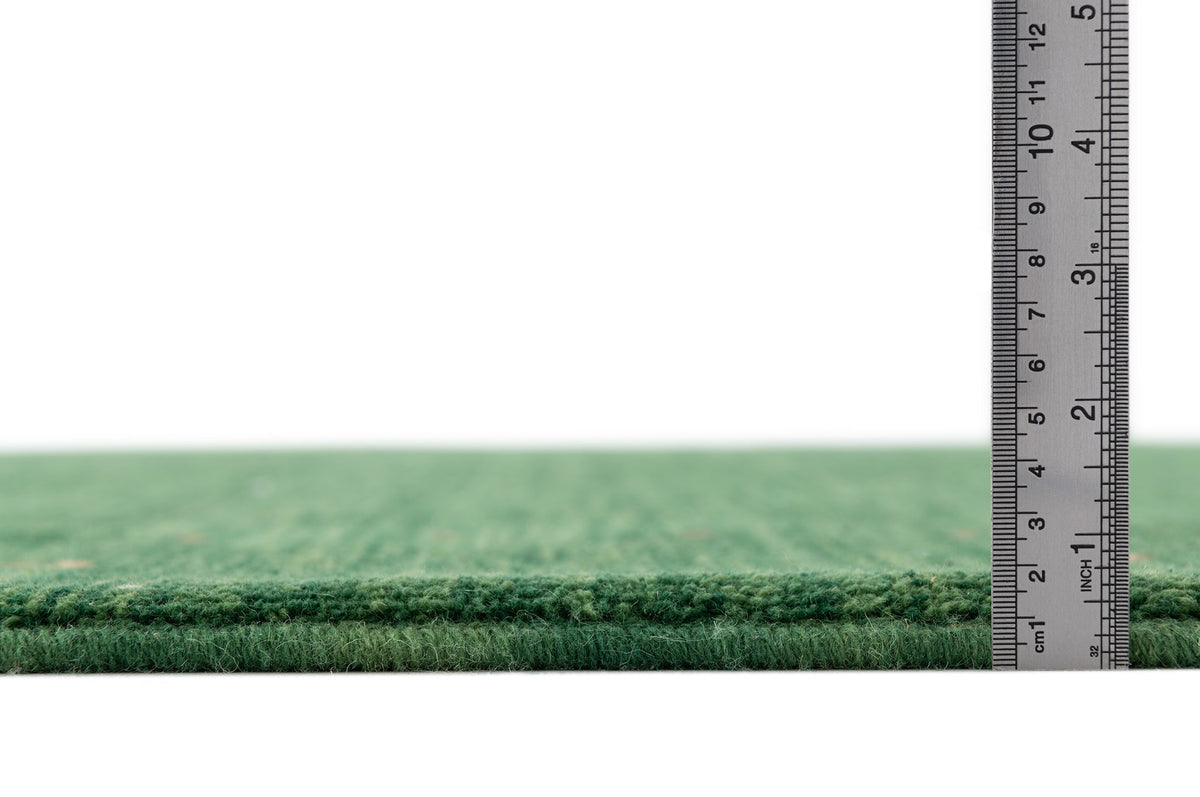 Rechteck Teppich Emmen in Grün von Hadorn™ - Lifestyle Image