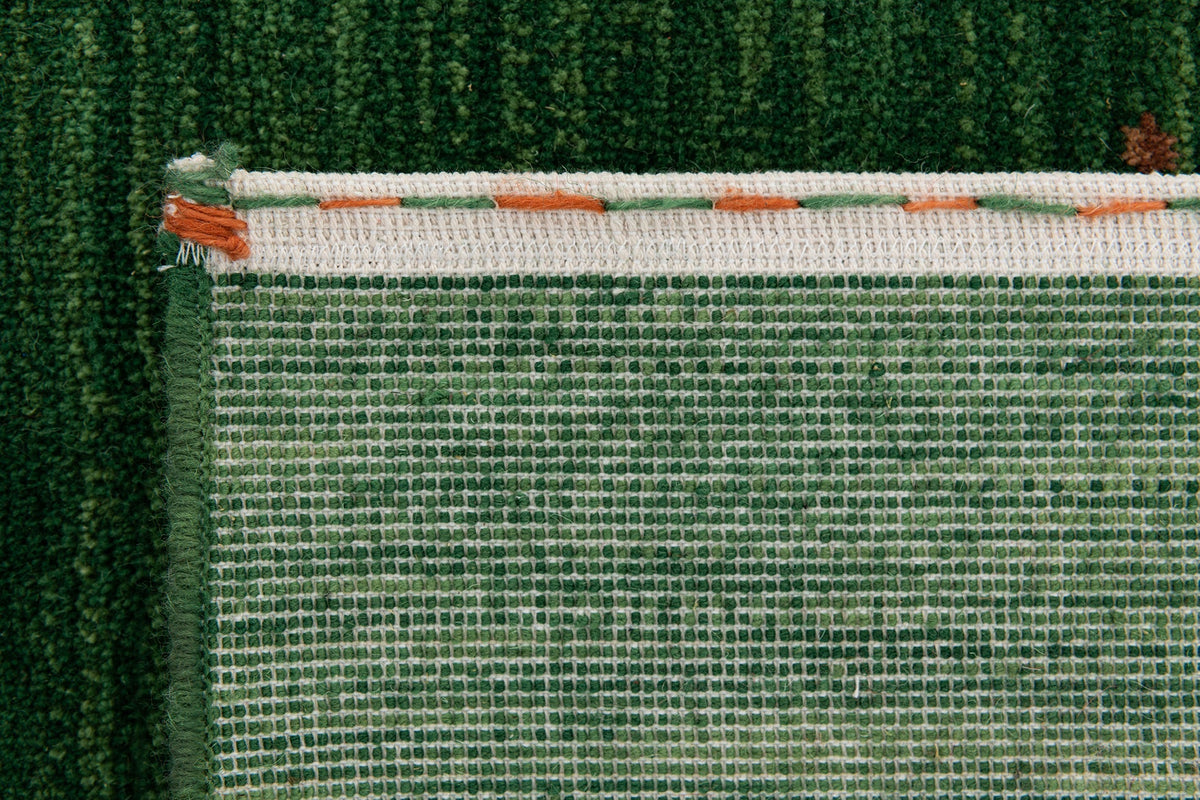 Rechteck Teppich Emmen in Grün von Hadorn™ - Lifestyle Image