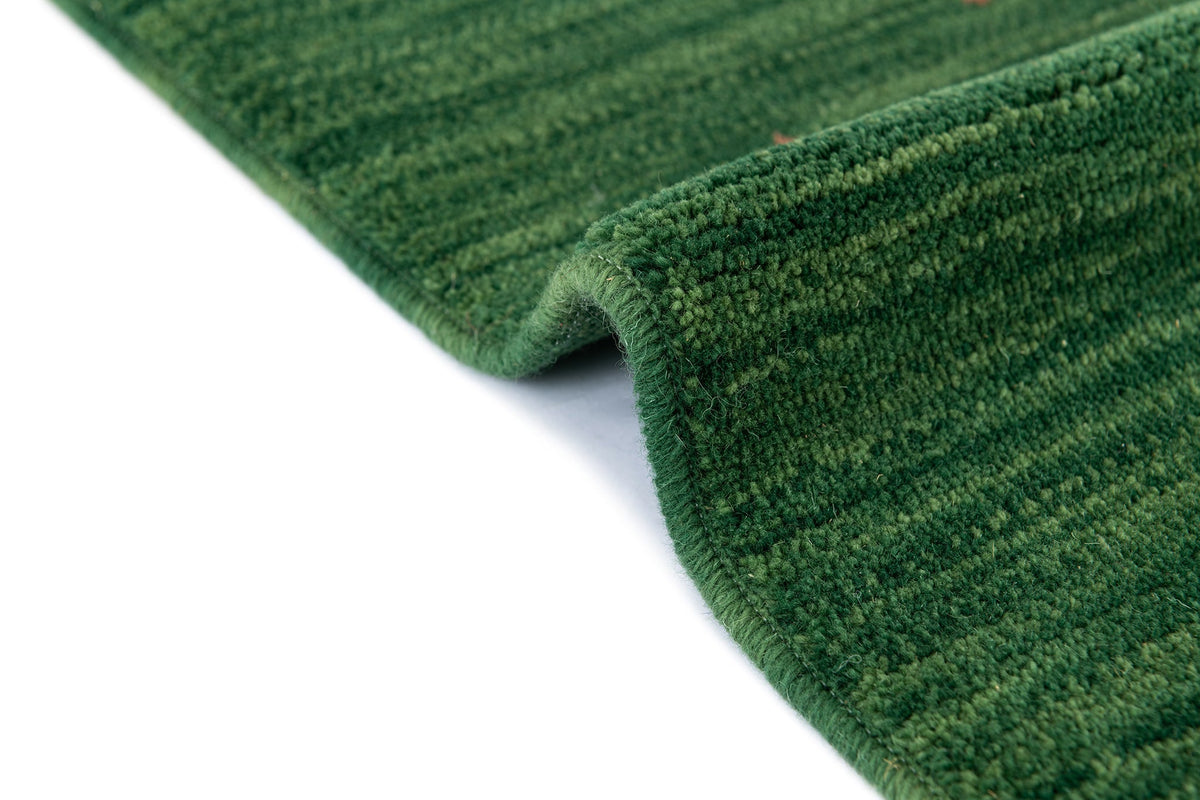 Rechteck Teppich Emmen in Grün von Hadorn™ - Lifestyle Image