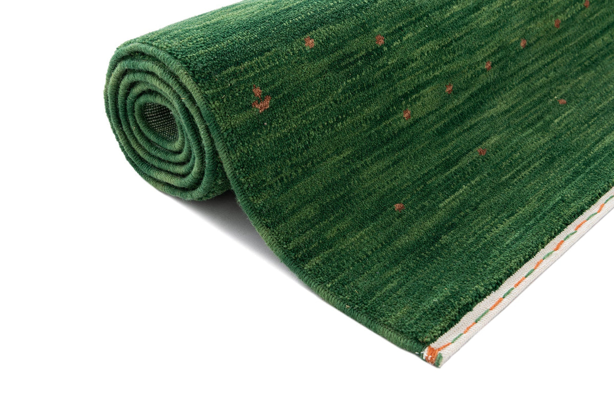 Rechteck Teppich Emmen in Grün von Hadorn™ - Lifestyle Image