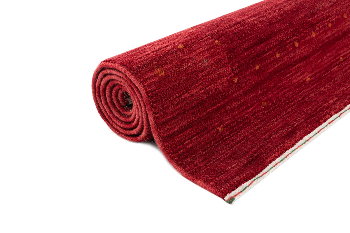 Rechteck Teppich Emmen in Rot von Hadorn™ - Lifestyle Image