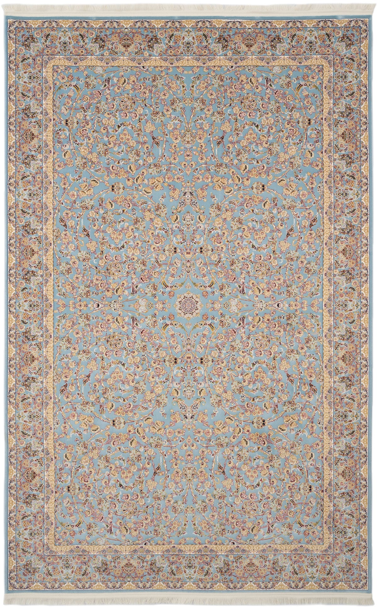 Rechteck Teppich Moudon Enna in Blau von Hadorn™ - Lifestyle Image