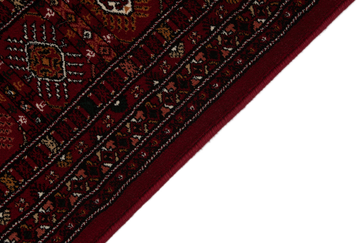 Quadratisch Teppich Sabha Welat in Rot von Hadorn™ - Lifestyle Image