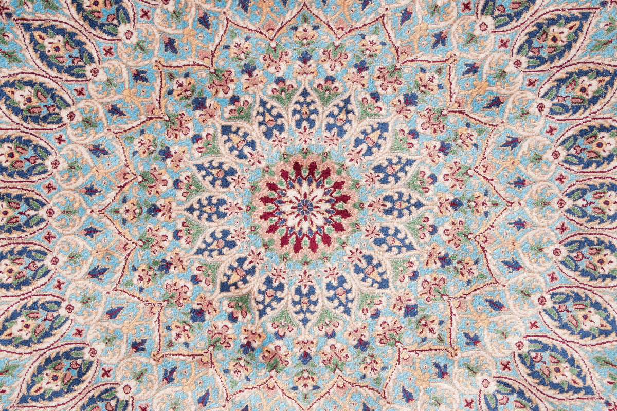 Läufer Teppich Kalopsia Malaquita in Blau von Hadorn™ - Lifestyle Image