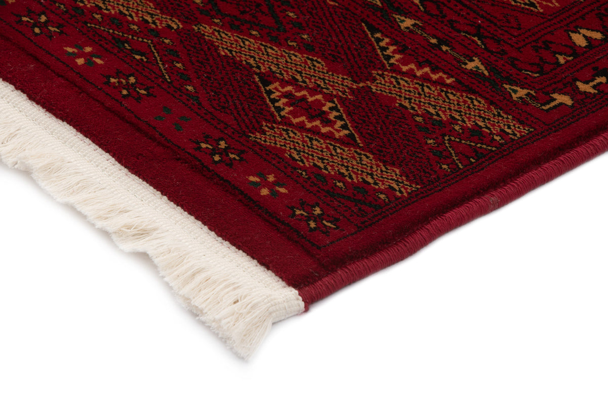 Rechteck Teppich Sabha Anam in Rot von Hadorn™ - Lifestyle Image