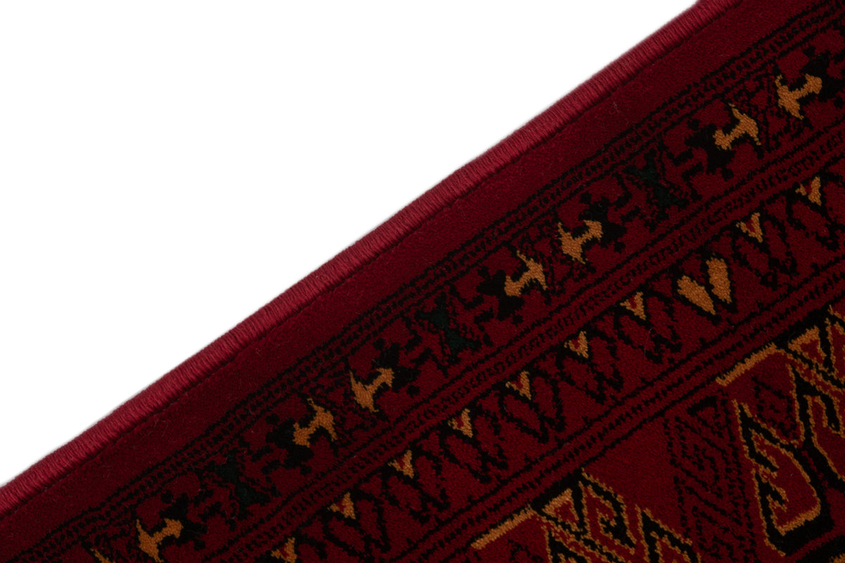 Rechteck Teppich Sabha Anam in Rot von Hadorn™ - Lifestyle Image