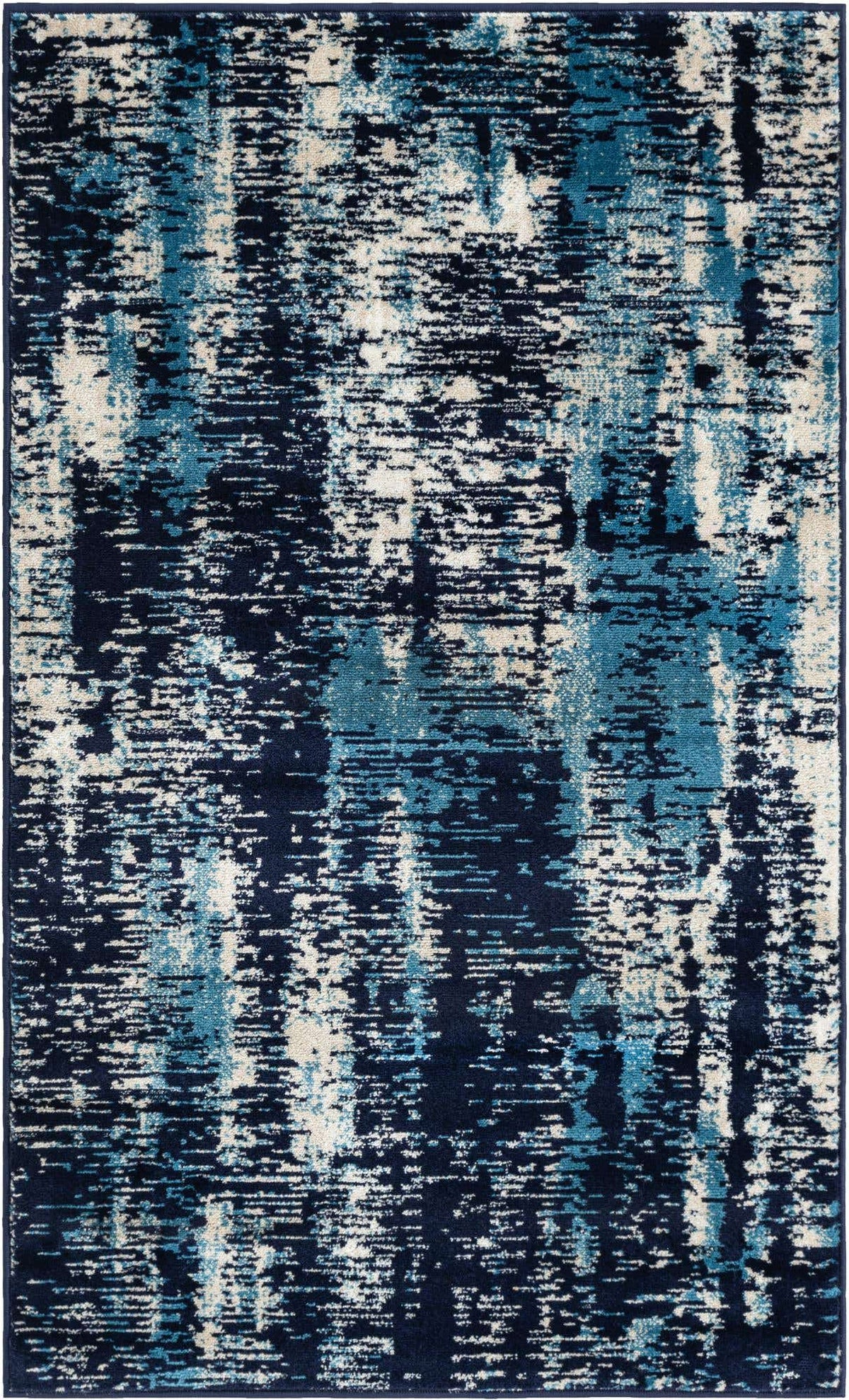 Rechteck Teppich Laguna in Marineblau von Hadorn™ - Lifestyle Image