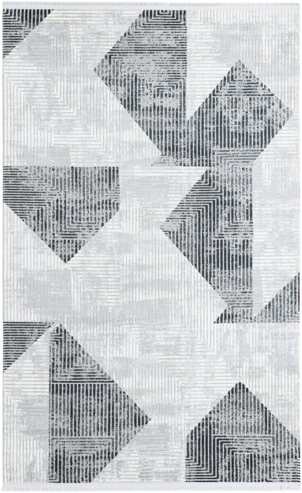 Rechteck Teppich Davos Grecian in Grau von Hadorn™ - Lifestyle Image