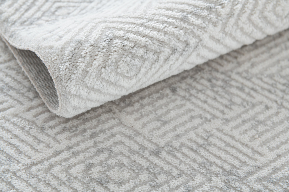 Läufer Teppich Davos Cilia in Grau von Hadorn™ - Lifestyle Image