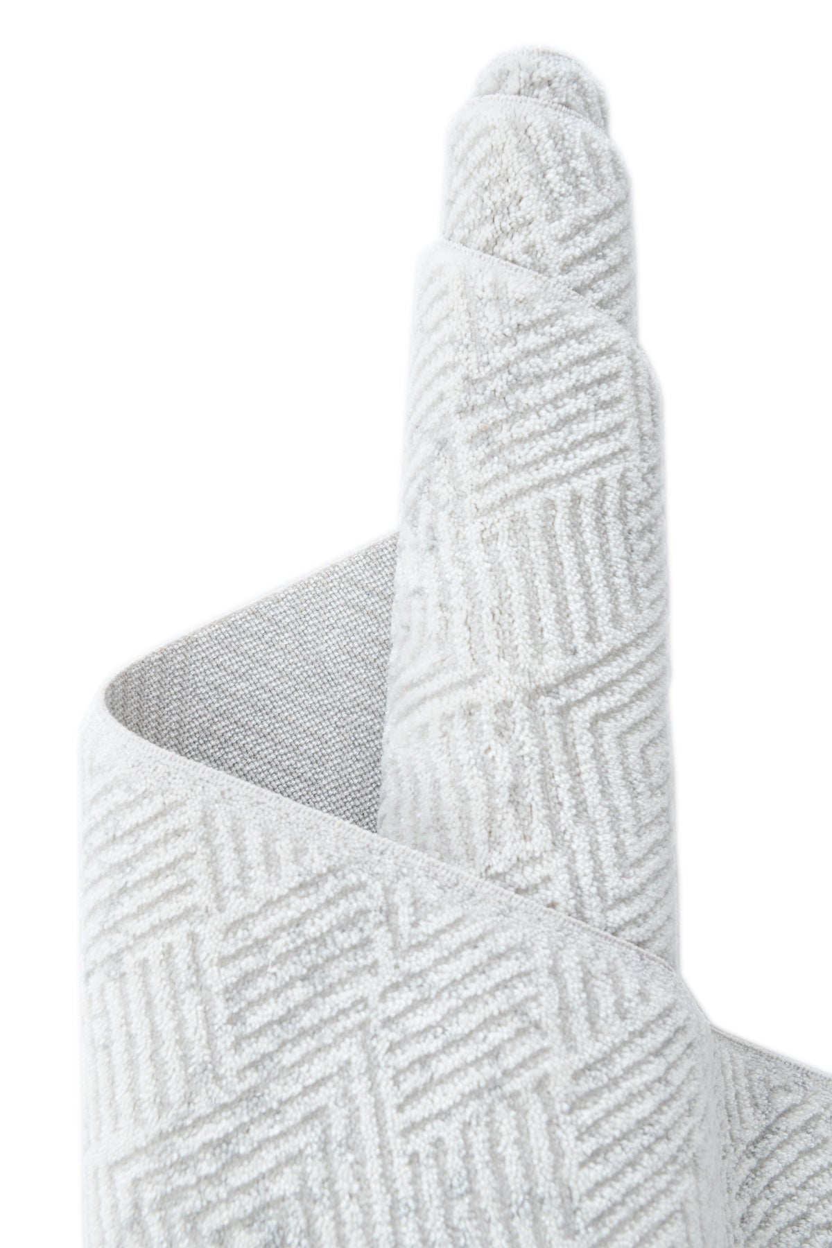 Rechteck Teppich Davos Cilia in Grau von Hadorn™ - Lifestyle Image