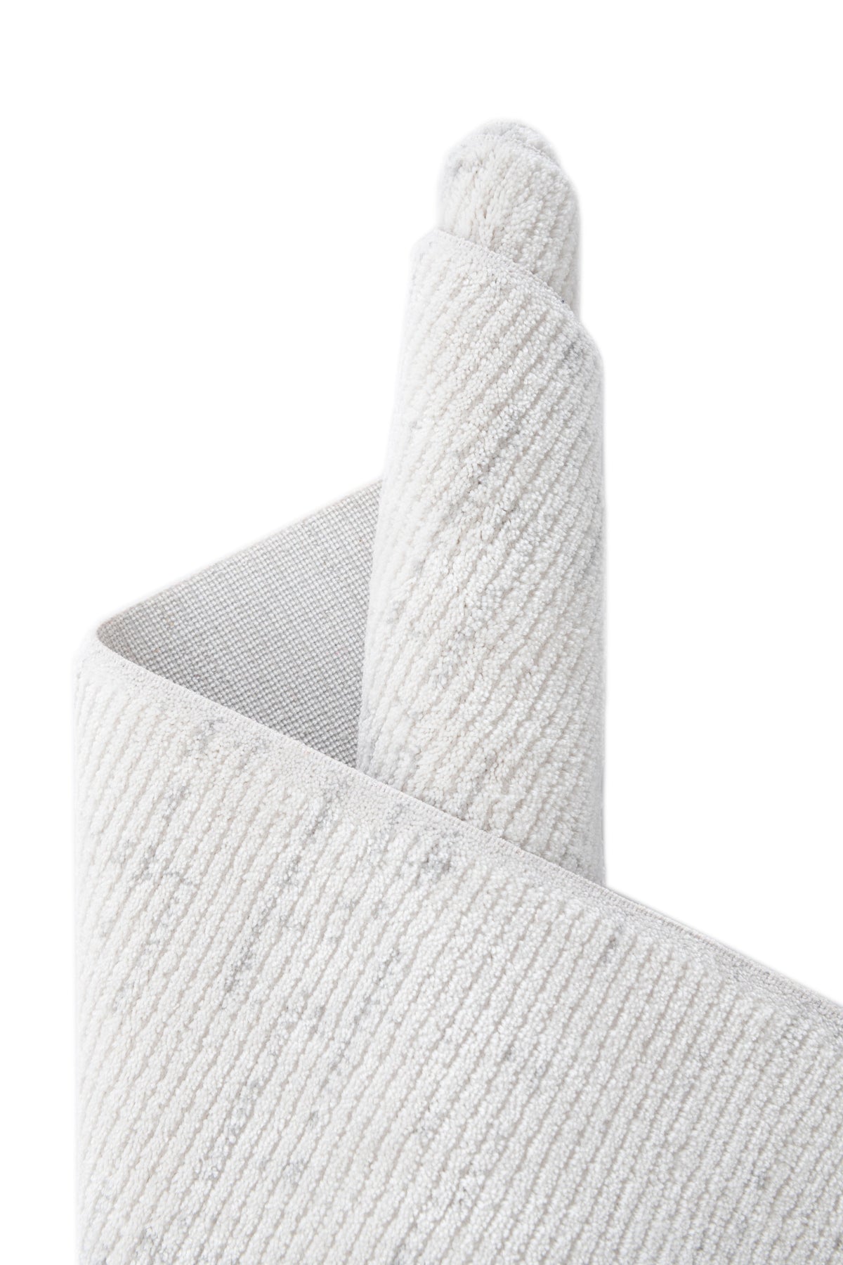 Rund Teppich Davos Linija in Grau von Hadorn™ - Lifestyle Image