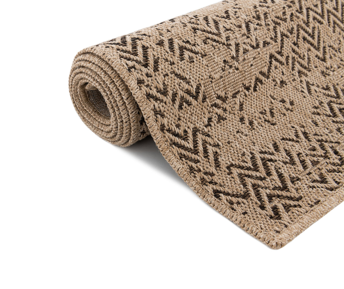 Rechteck Teppich Harmony in Beige von Hadorn™ - Lifestyle Image