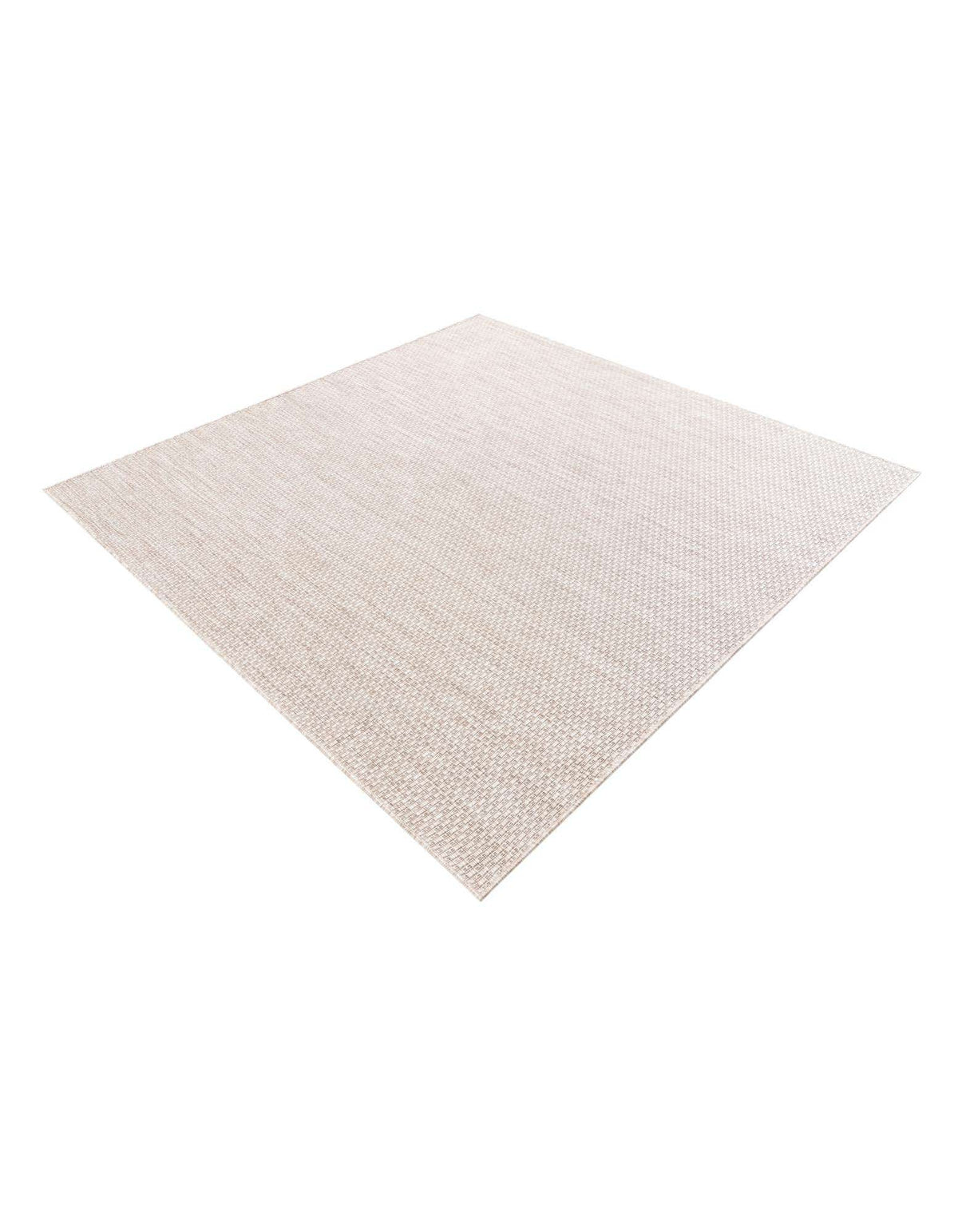 Quadratisch Outdoor Teppich Tulum Outdoor in Beige von Hadorn™ - Lifestyle Image