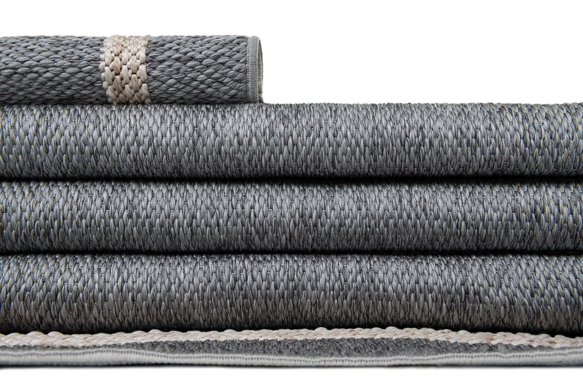 Läufer Teppich Juniper Boho in Grau von Hadorn™ - Lifestyle Image