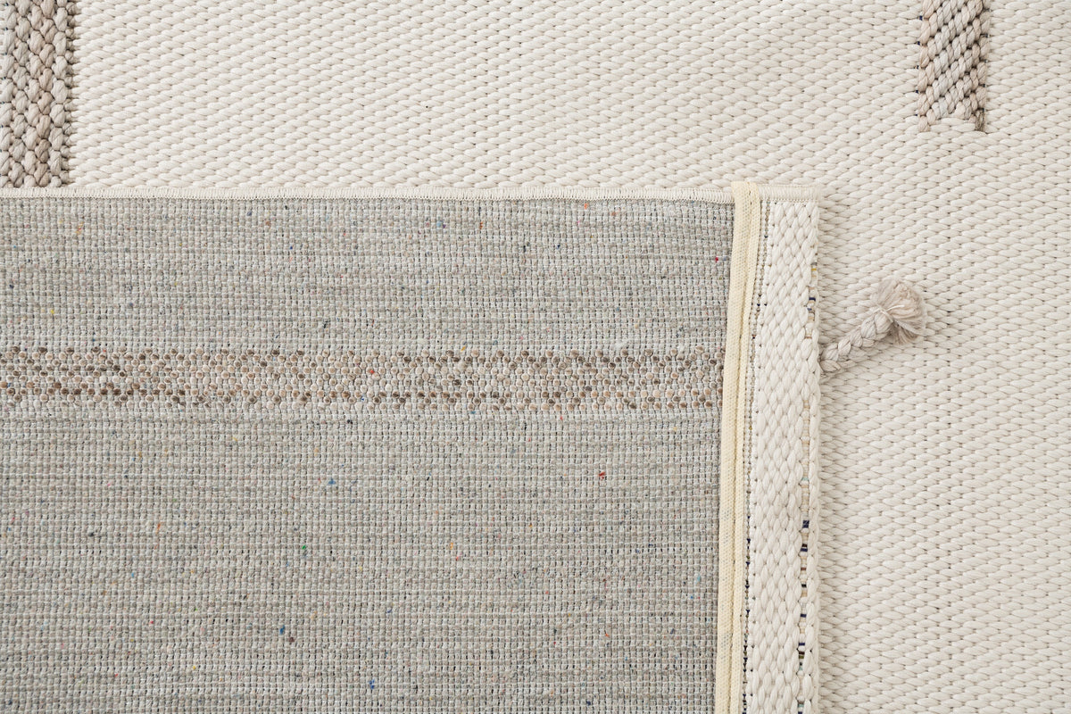 Läufer Teppich Juniper Boho in Weiss von Hadorn™ - Lifestyle Image