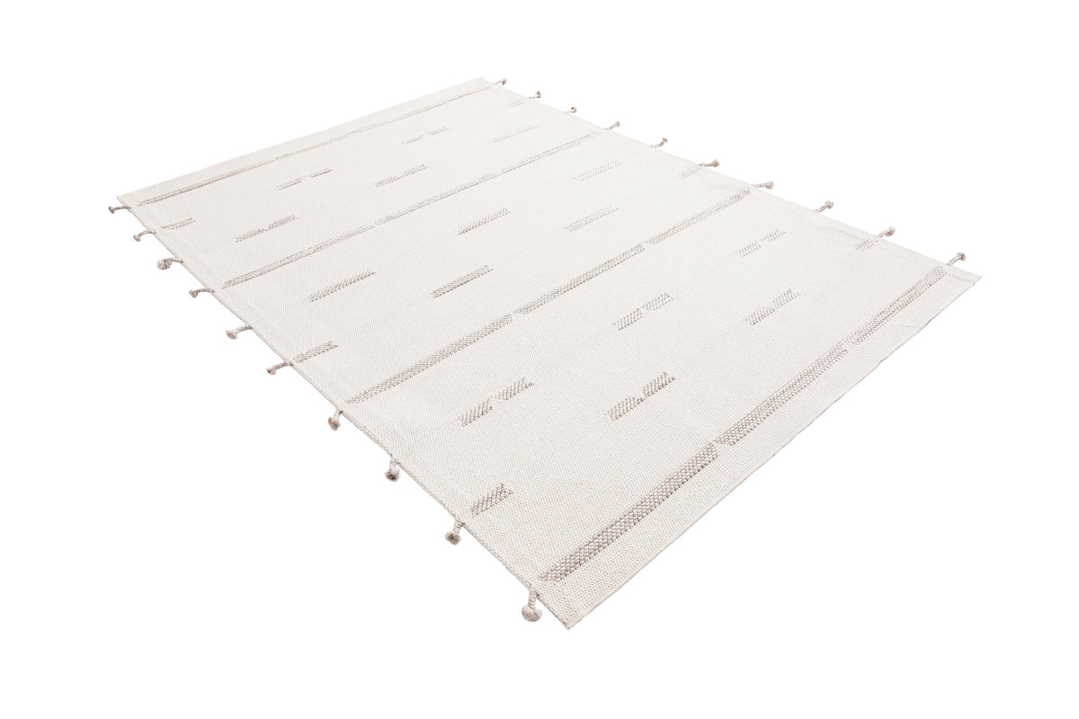 Läufer Teppich Juniper Boho in Weiss von Hadorn™ - Lifestyle Image