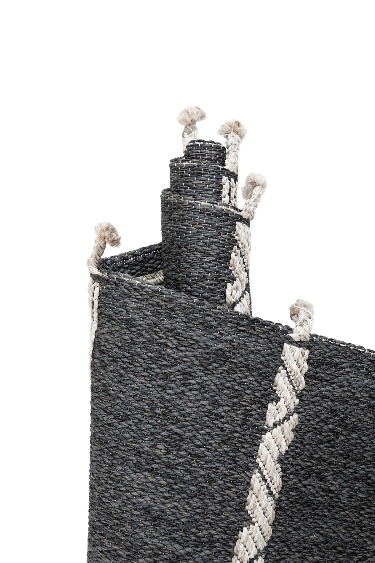 Läufer Teppich Juniper Lyn in Anthrazit von Hadorn™ - Lifestyle Image