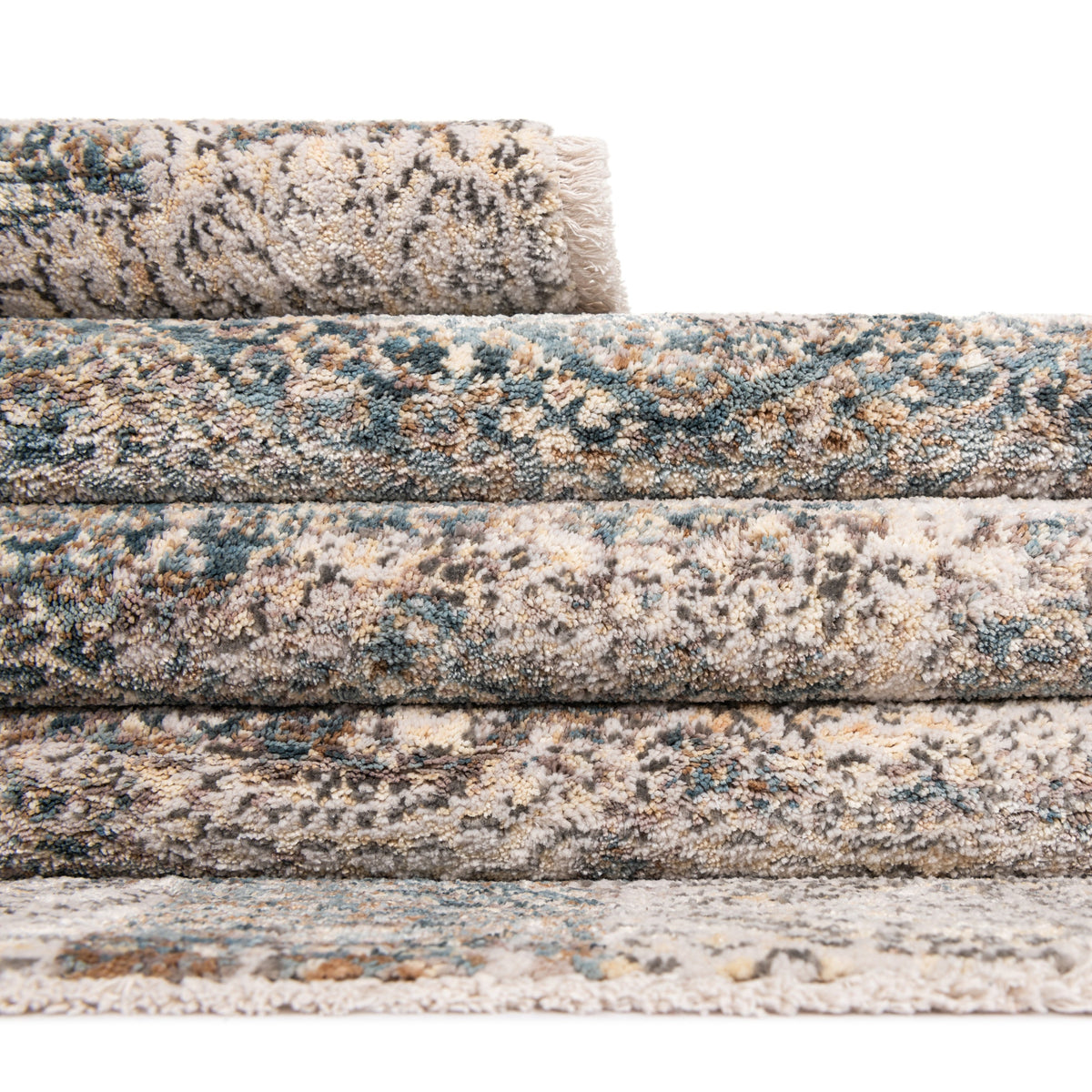 Oval Teppich Zora Modern in Elfenbein von Hadorn™ - Lifestyle Image