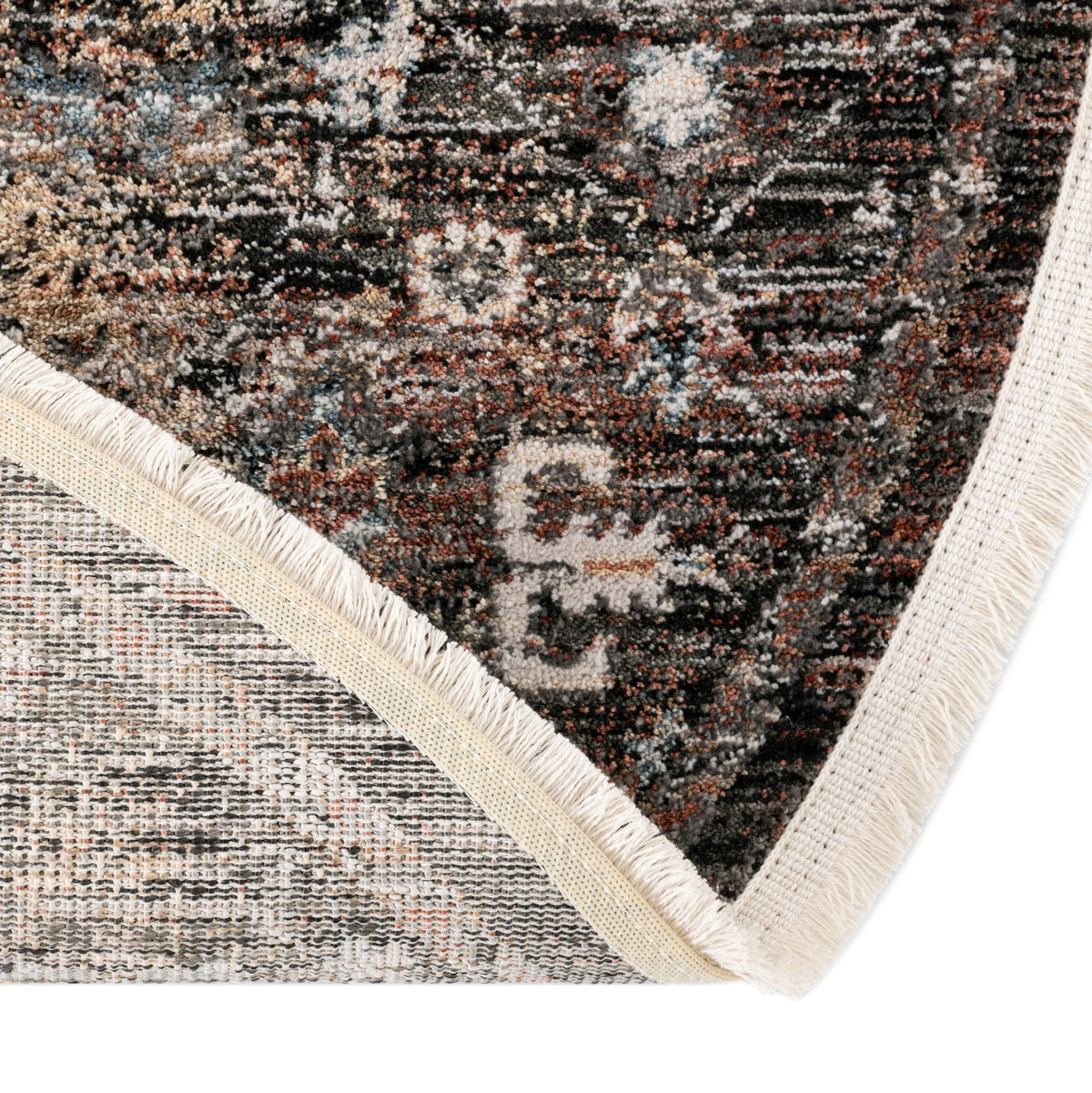 Oval Teppich Zora Blege in Braun von Hadorn™ - Lifestyle Image