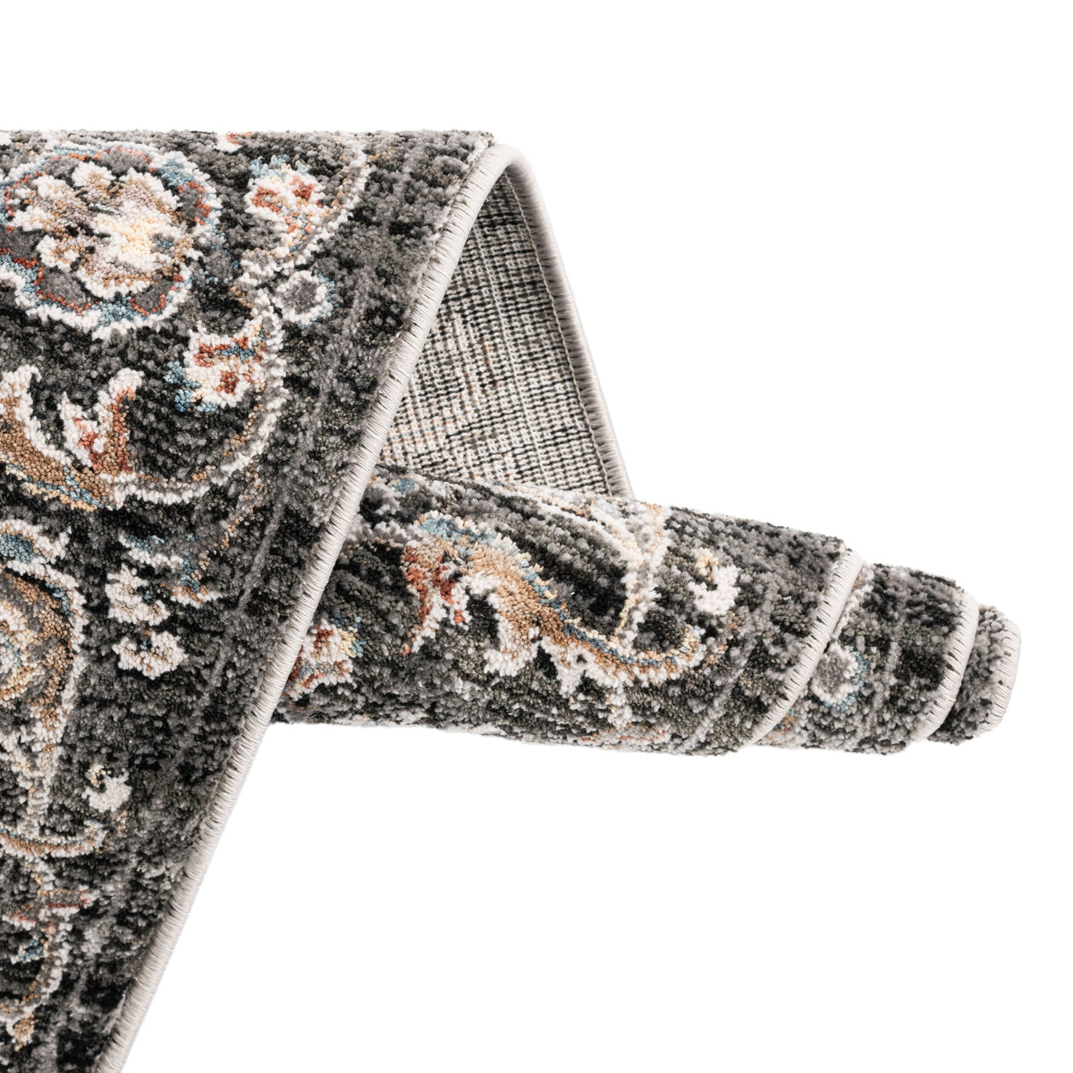 Oval Teppich Zora Orman in Grau von Hadorn™ - Lifestyle Image