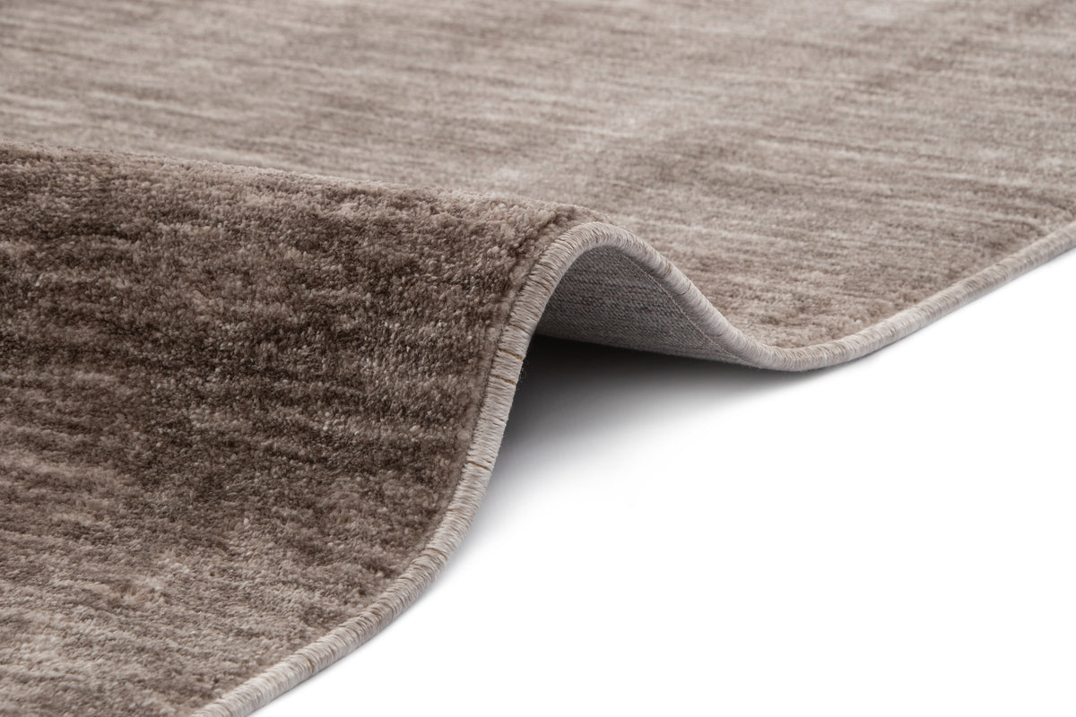 Oval Teppich Gabbeh Design in Braun von Hadorn™ - Lifestyle Image