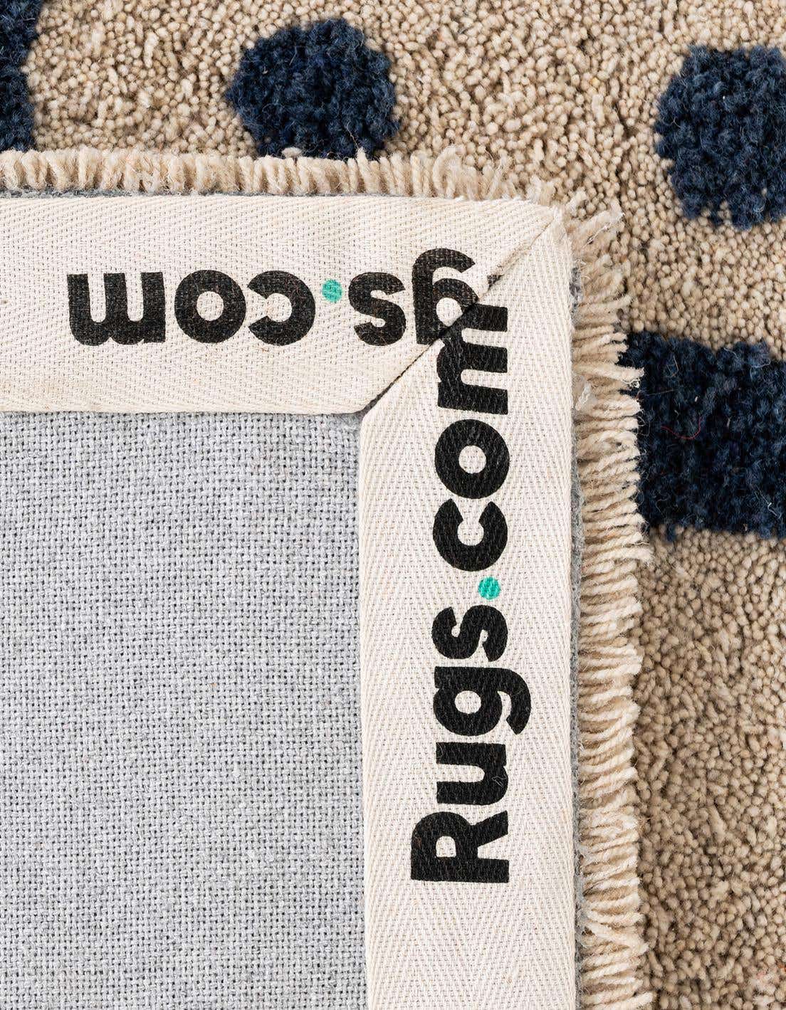 Quadratisch Teppich AI Handgetuftet in Elfenbein von Hadorn™ - Lifestyle Image