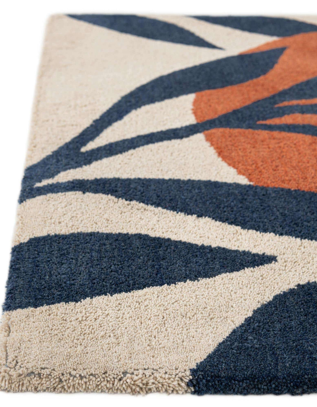 Rechteck Teppich AI Handgetuftet in Elfenbein von Hadorn™ - Lifestyle Image