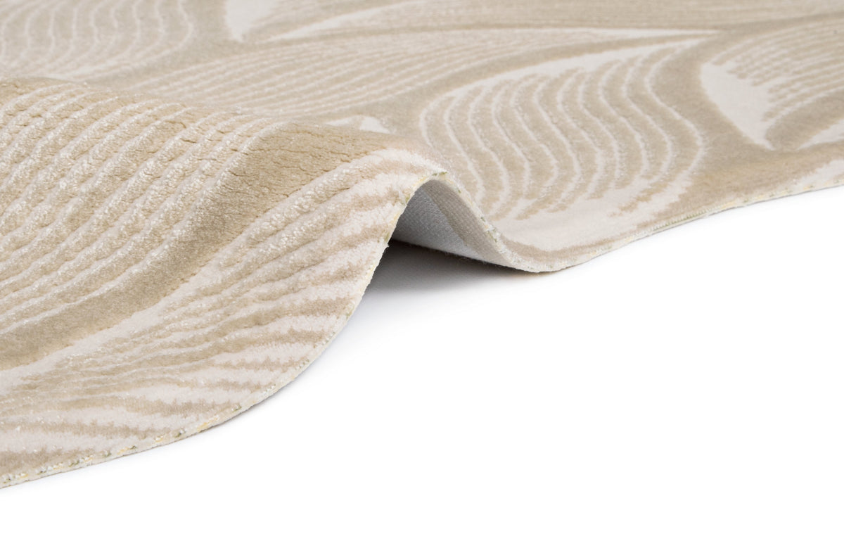 Rund Teppich Royal Nature in Beige von Hadorn™ - Lifestyle Image